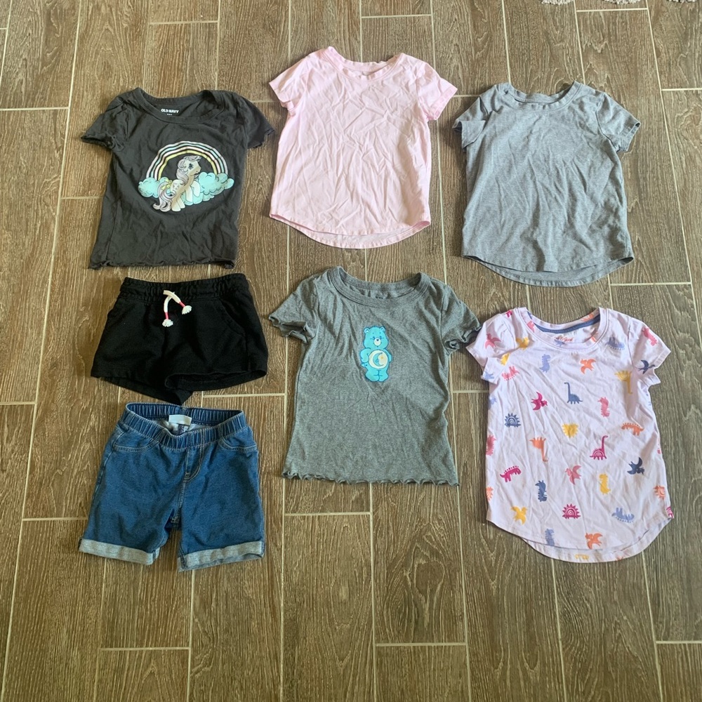 Girls clothes mostly 5T some 6T-Old Navy and Target
